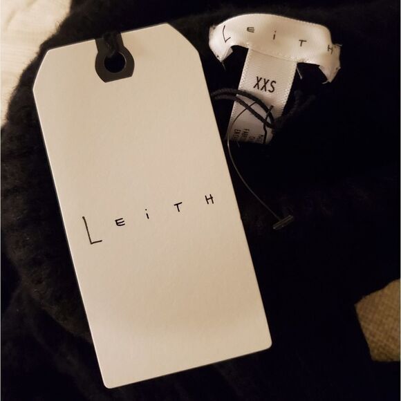 Leith Dolman Turtleneck Sweater in Black - NEW - Picture 11 of 12